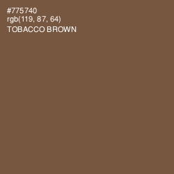 #775740 - Tobacco Brown Color Image